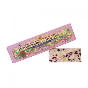Nougat cassis et framboise du Roy René
