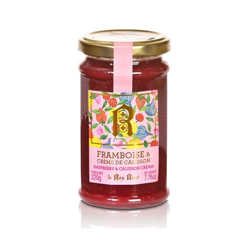 crème de calisson framboise